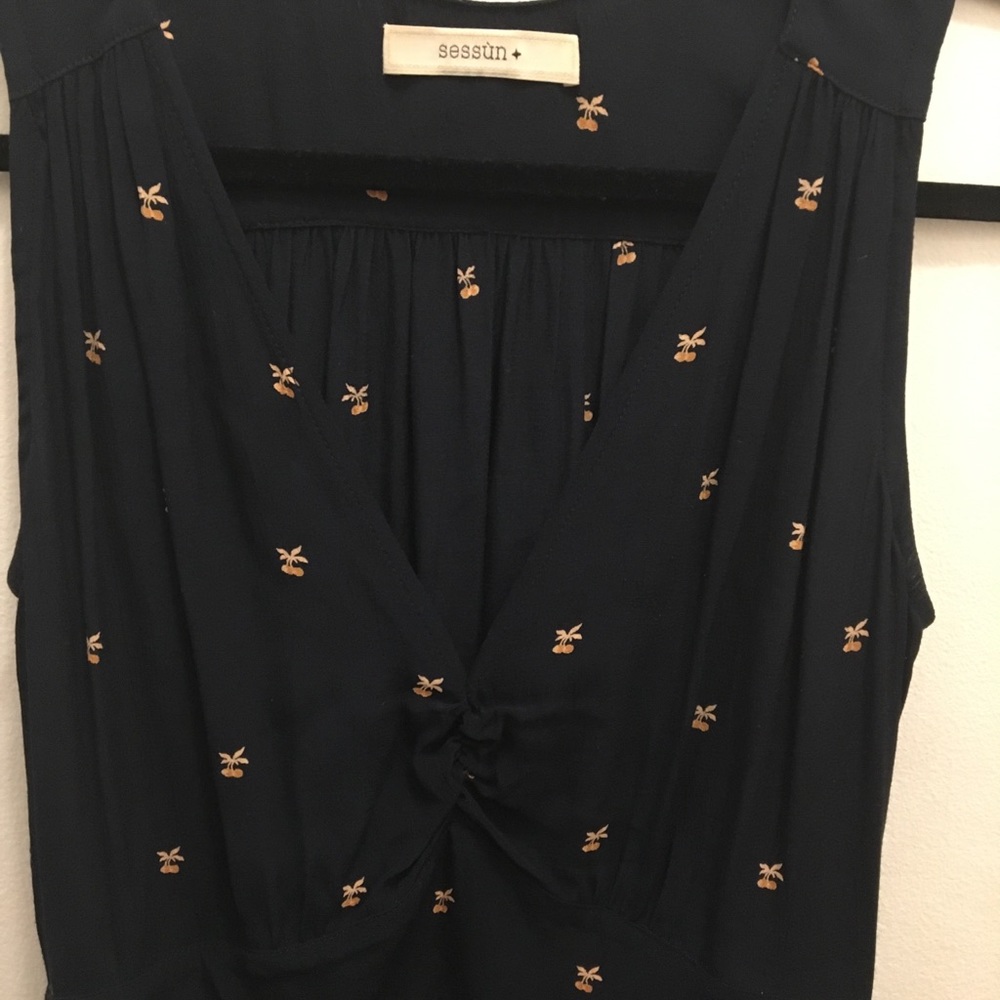 Sessun A-line sleeveless dress